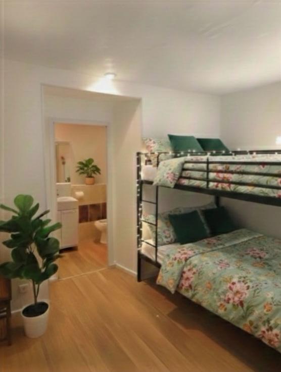 Chambre dortoir du gîte, hébergement de groupe dans l'Orne, Normandie